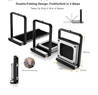 Kingsmith double folding walkpad