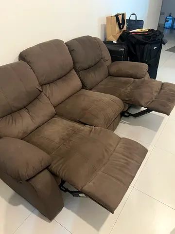 Home Box 3+2 Seater Manual Recliner Sofa Set | Great Condition