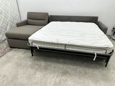 Like new condition marina home lshape sofa bed