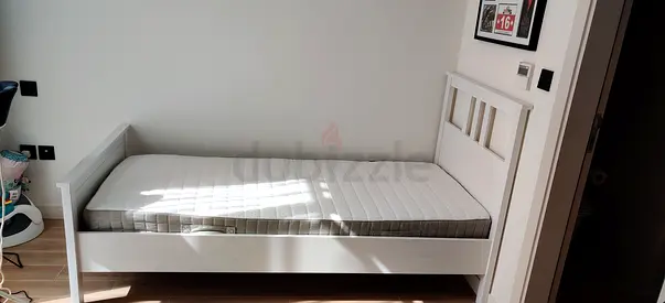 Ikea Single Bed with mattress available in perfect condition
