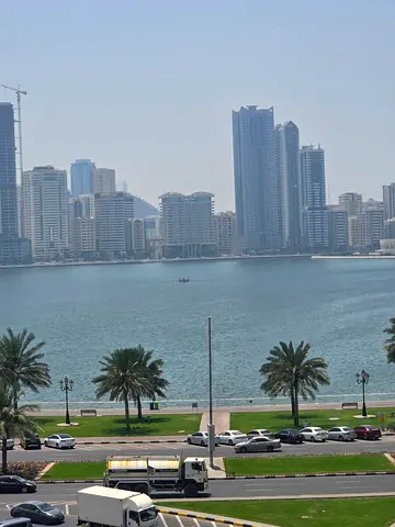 3-bedroom apartment for rent in Al Majaz 2 with a stunning sea view | Suitable for families and sharing | Flexible payment plans and a prime location