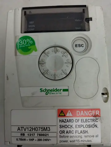 Schneider Electric ATV12 Variable Frequency Drive (used)