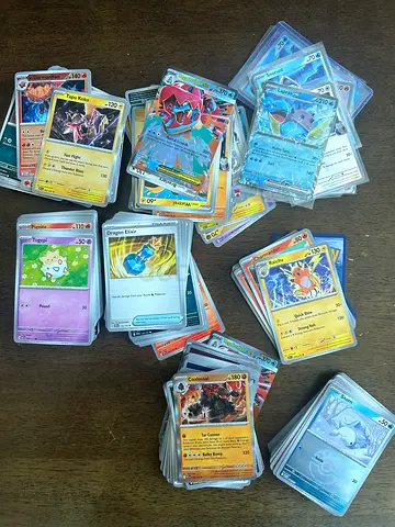 Bulk Pokémon Trading Cards Collection - Mixed Common, Holo, Ex and more