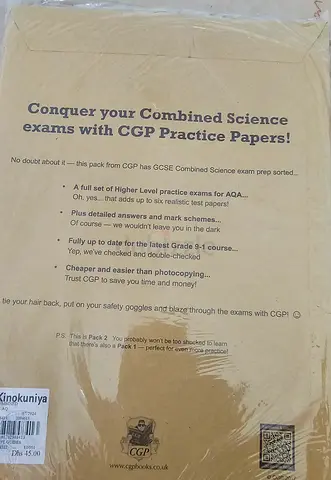 CGP GCSE Combined Science Practice Papers (Pack 2)