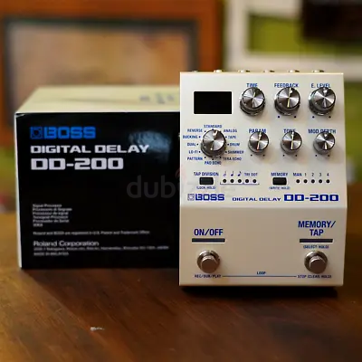 Boss DD200 delay pedal