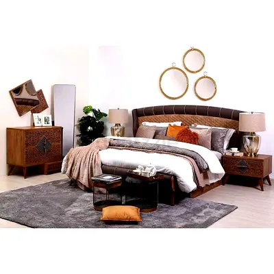 Elegant 6-piece bedroom set - Pan emirates
