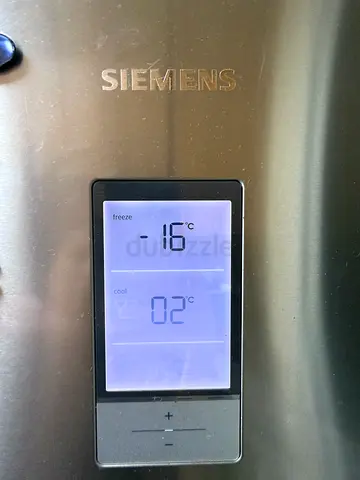 Siemens Refrigerator - Stainless Steel, Working Touch Display