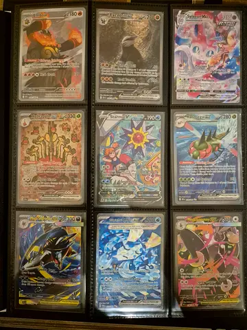 Pokemon Cards and Binder for sale