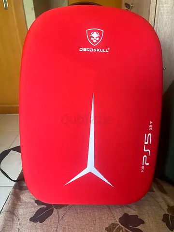 Red Hard-shell Backpack / Travel Bag (Good Condition)