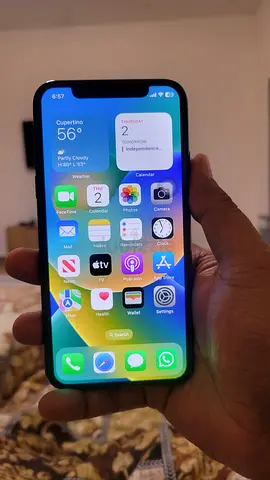 Iphone x space gray 64gb used