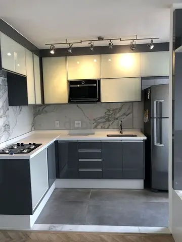 Elegant custom made kitchen cabinet with warranty for sale