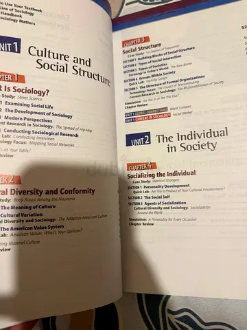 HMH Social studies - SOCIOLOGY textbook grade 12 American curriculum.