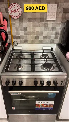 Westpoint 4-Burner Gas Cooker with Oven - Good Working Condition