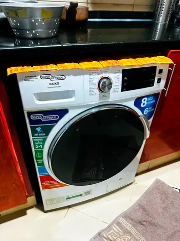 Super General 8kg Front Load Washing Machine - Good Working Condition