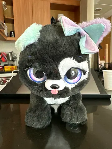 Present Pets Glitter Puppy Interactive Plush Toy