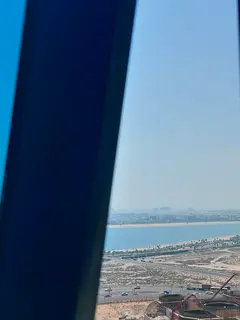 For rent in Al Taawun, Sharjah: 3BR + living, sea view, master room, maid’s room, 4 baths, balcony