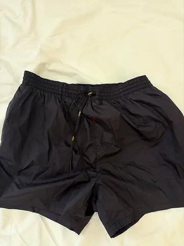 Black fendi water reactive swim shorts size 52