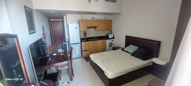 HIGHER FLOOR-FURNISHED STUDIO-3,700/- MONTHLY