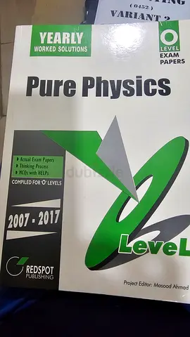 Pure Physics Yearly Worked Solutions