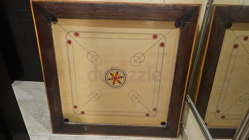 Carrom Board Set (Full Size) + Coins Striker + Powder
