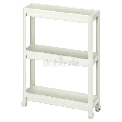 VESKEN IKEA
Trolley, white, 54x18x71 cm