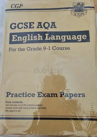 CGP GCSE AQA English Language Practice Exam Papers (Grade 9-1)
