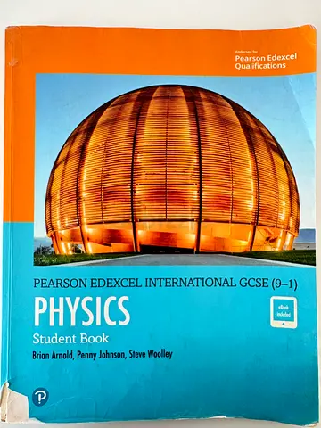 IGCSE physics textbook + past paper workbook