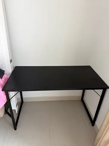 120x60 BLACK STURDY COMPUTER TABLE