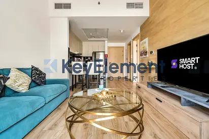 Stylish 1BR | Pool View | Binghatti Rose JVC
