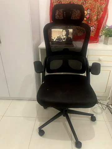 Black Ergonomic SIHOO Mesh Office Chair with Headrest - Great Condition