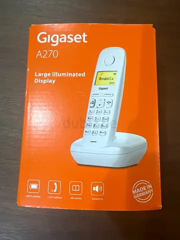 Gigaset A270 Cordless Home Phone - Single Handset (Boxed)