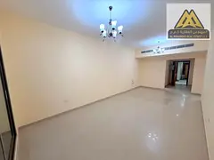 Annual 2-bedroom apartment for rent in Al Rashidiya 3, Ajman. Two master bedrooms, built-in wardrobe