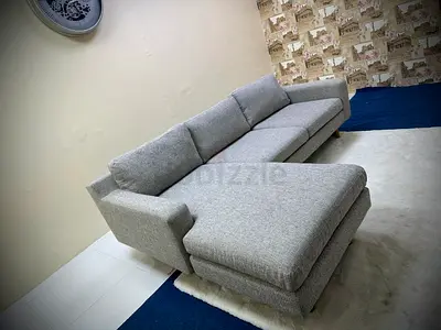 Looks great condition west elm lshape sofa