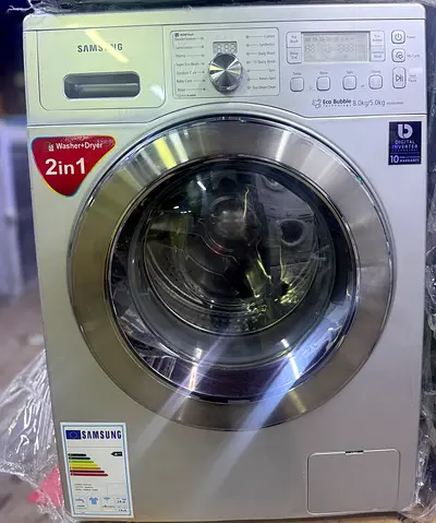 2025 SAMSUNG 2in1 8KG/5KG Washer Dryer (Anti-Bacterial) FREE DELIVERY Front Load Washing Machine For