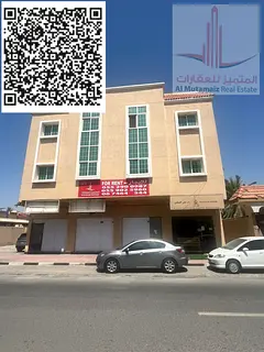 One bedroom and living room for annual rent in Rawda 3 area, very prime location, vibrant area, and