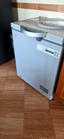 Small chest freezer in good working condition - compact under-counter freezer