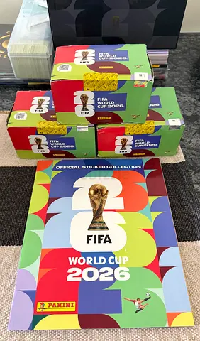 Panini FIFA World Cup 2026 Official Sticker - 100 packs boxes