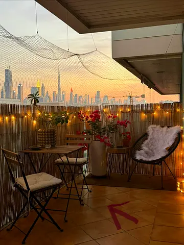 Outdoor table set