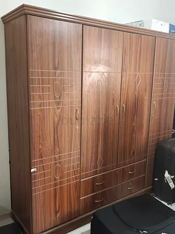 4 Door Wardrobe in Wood