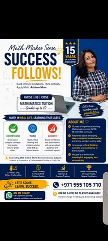Online Tuition for mathematics UpTo 15years
