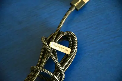 Anker braided nylon charging cable # iPhone
