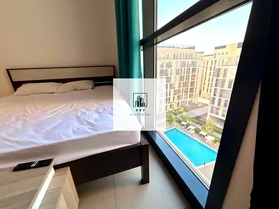 Fully Furnished Pool View Studio Apartment
