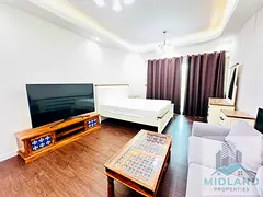 Furnished Studio | Balcony | Community View