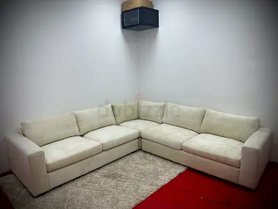 As like new condition pottery barn corner sofa