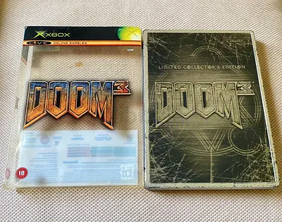 DOOM 3 LIMITED COLLECTORS EDITION STEELBOOK - XBOX 360