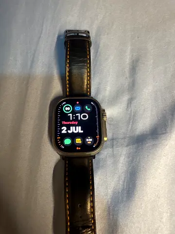 Apple Watch ultra2 (with leather strap) - Good working condition