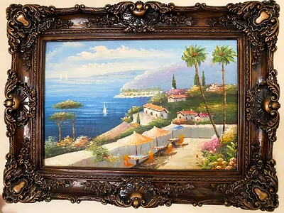 Large classic paint with beautiful frame