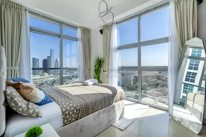 Fully Furnished Single-Bed Master Room for Rent in DEC Tower 1, Dubai Marina – AED 4,000