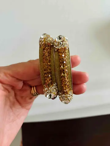 Indian bangles for women with diamonds