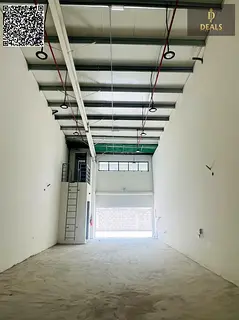🔥 Brand New Ground Warehouse for Rent in Al Jurf | 1,200 Sqft | Pantry & Washroom | 15 kW Pow